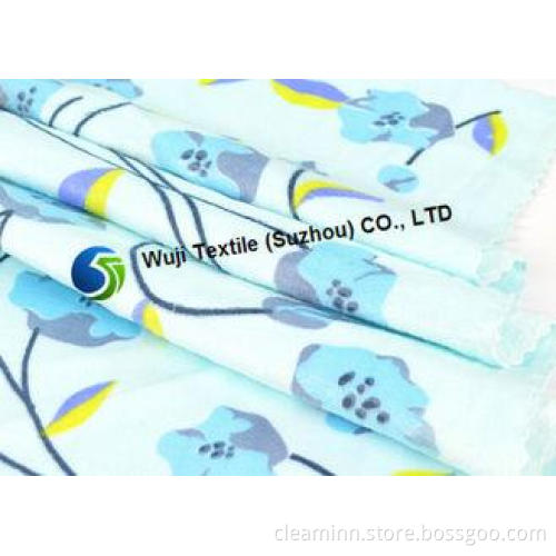 Embroidery Patterns Microfiber Cleaning Cloth , Eco Friendl